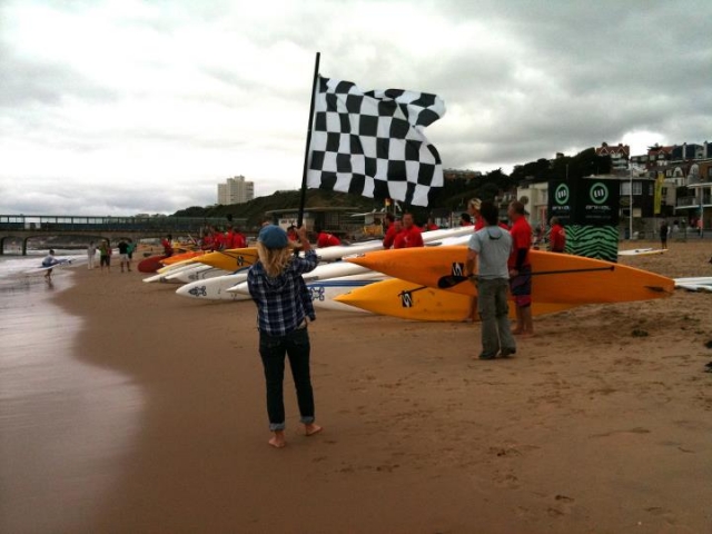  Un evento de stand up paddleboard 